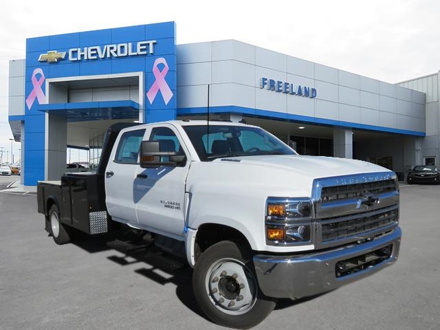 New 2019 Chevrolet Silverado 4500hd Work Truck Rwd 4d Crew Cab